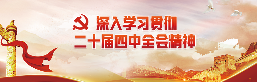 学习贯彻党的二十届四中全会精神